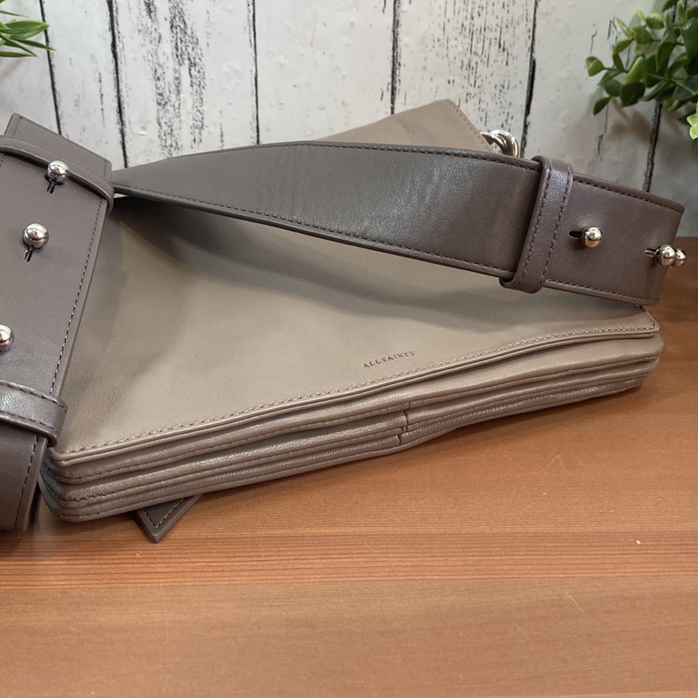SOLD! All Saints Zep Box Lambskin Bag - Picture 12 of 16